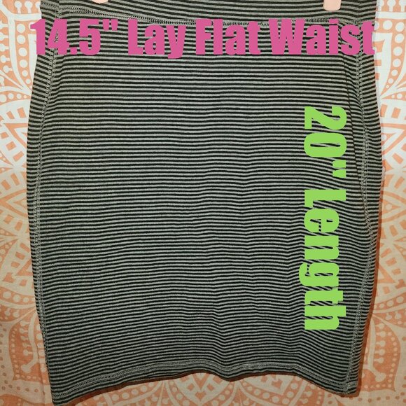 Old Navy Stripped Pencil Skirt - Picture 1 of 4